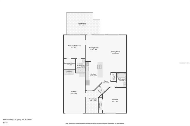 6615 INVERARY LN, Spring Hill, FL 34606