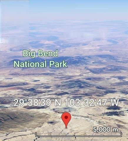 1625 La Roja Lane, Terlingua, TX 79852