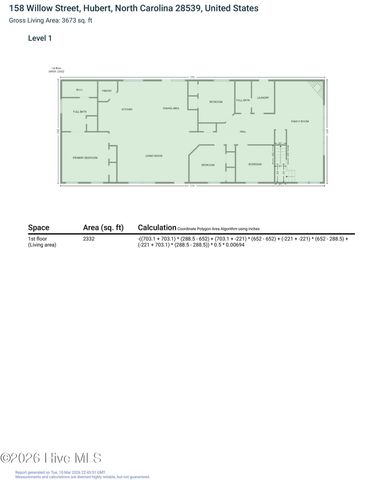 158 Willow Street, Hubert, NC 28539