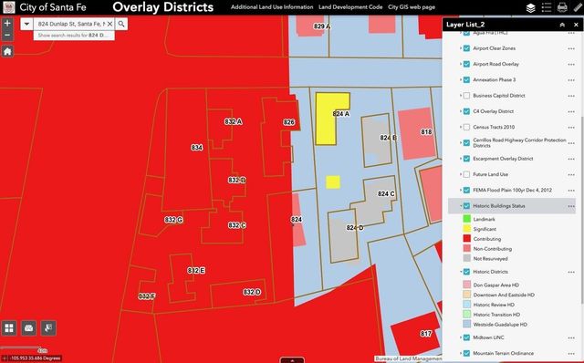 824 Dunlap Street A, Santa Fe, NM 87501