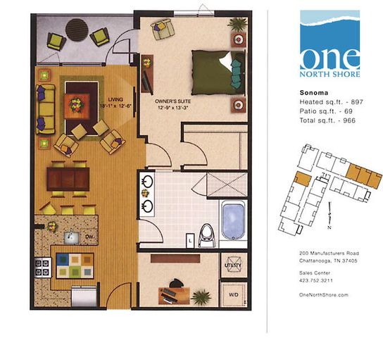 200 Manufacturers Road Apt 205, Chattanooga, TN 37405