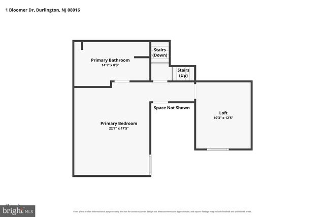 1 BLOOMER DR, Burlington, NJ 08016