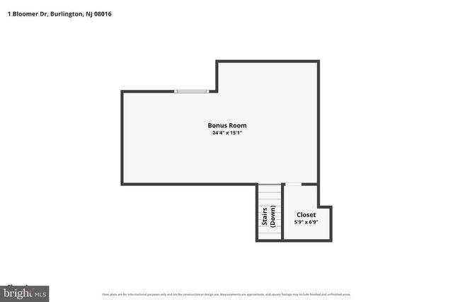 1 BLOOMER DR, Burlington, NJ 08016