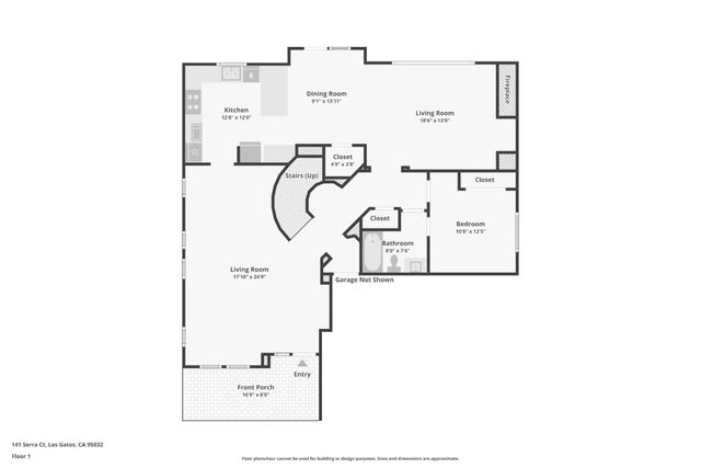 141 Serra Court, Los Gatos, CA 95032