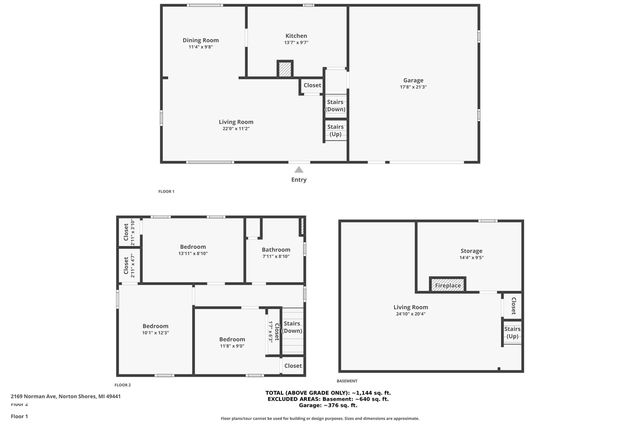 2169 Norman Street, Norton Shores, MI 49441