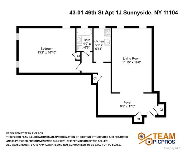 43-01 46th Street 1-J, Sunnyside, NY 11104