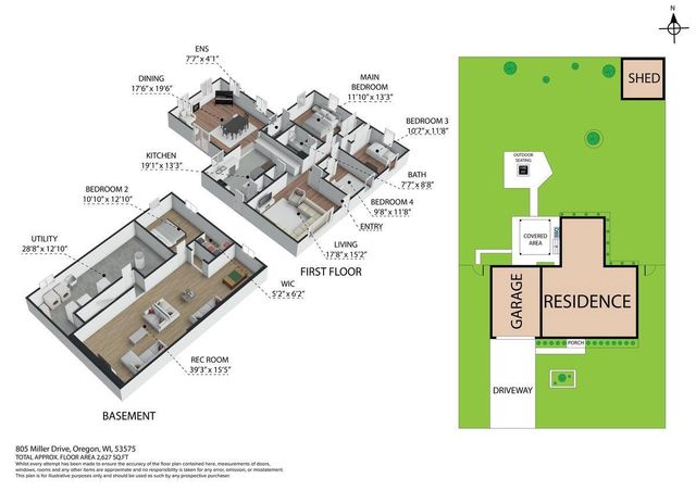 805 Miller Drive, Oregon, WI 53575