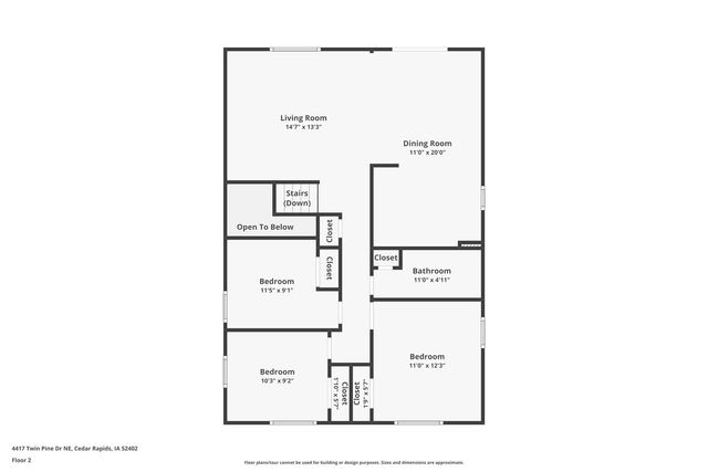 4417 Twin Pine Drive NE, Cedar Rapids, IA 52402