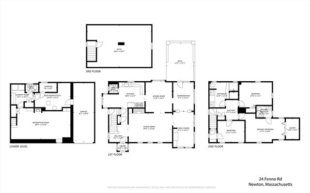 24 Fenno Rd, Newton, MA 02459