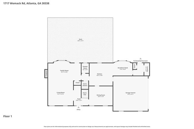 1717 Womack Road, Dunwoody, GA 30338