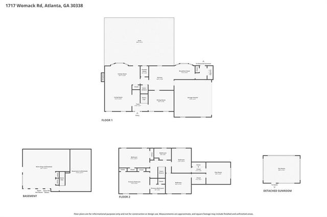1717 Womack Road, Dunwoody, GA 30338
