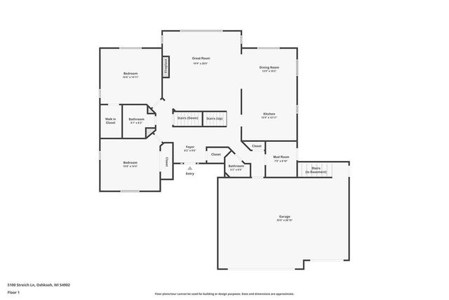 5100 STREICH LANE, Oshkosh, WI 54902