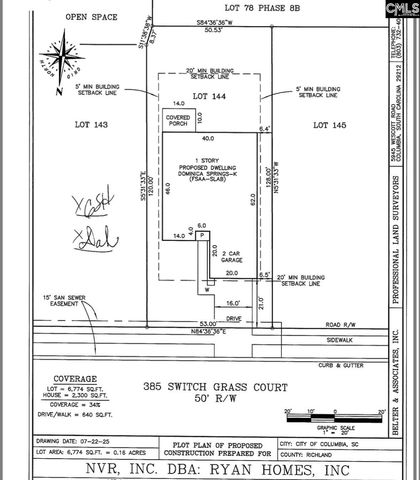385 Switch Grass Court, Elgin, SC 29045