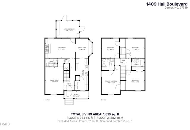 1409 Hall Boulevard, Garner, NC 27529