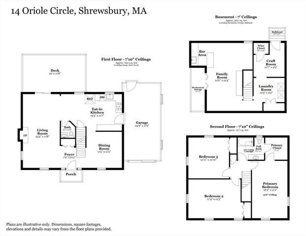 14 Oriole Circle, Shrewsbury, MA 01545