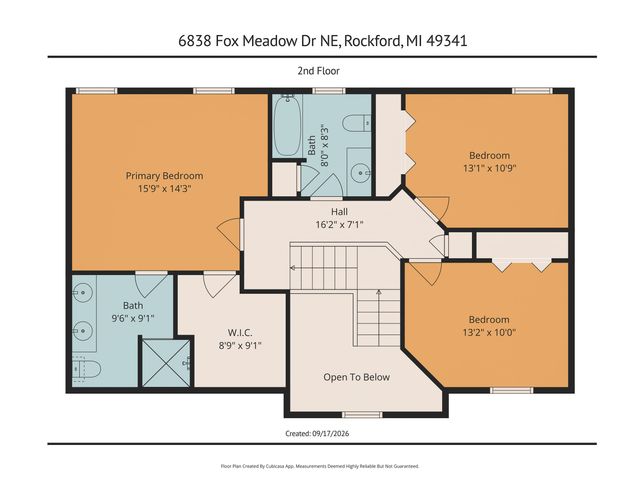 6838 Fox Meadow Drive NE, Rockford, MI 49341