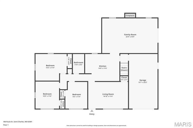 106 Paula Drive, St Charles, MO 63301