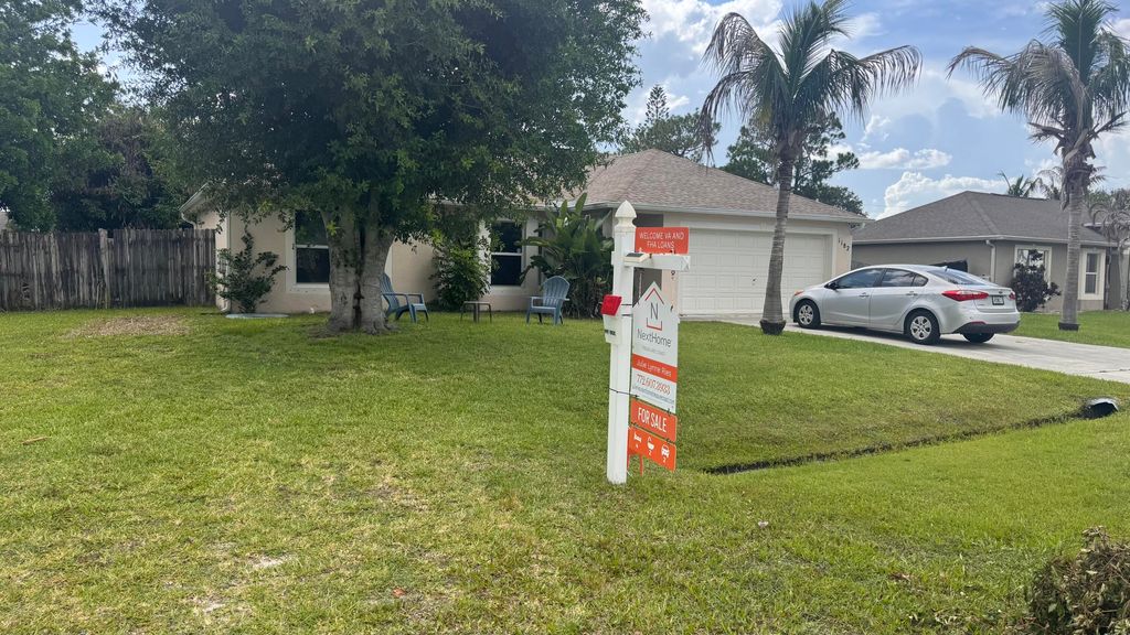 1182 SW GRANADEER Street, Port St. Lucie, Port St Lucie, FL 34983