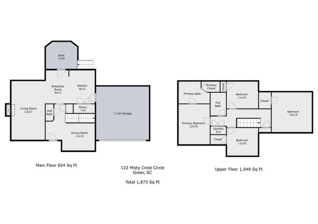 122 Misty Crest Circle, Greenville, SC 29615