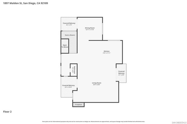 1897 Malden St, San Diego, CA 92109