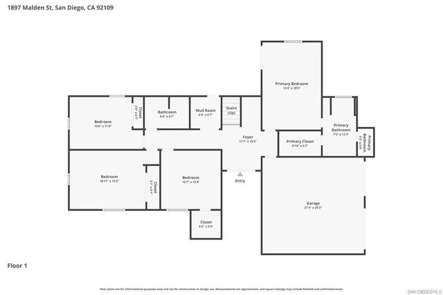 1897 Malden St, San Diego, CA 92109
