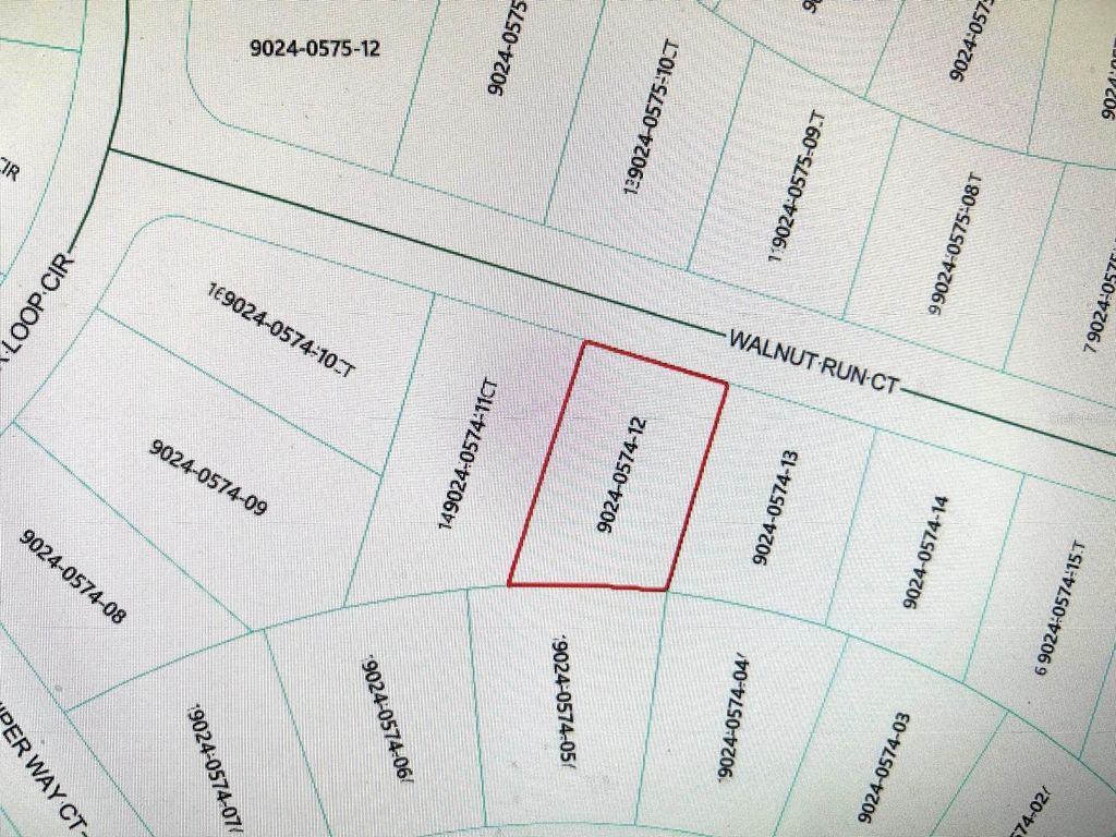 0 WALNUT RUN COURT, Ocala, FL 34480
