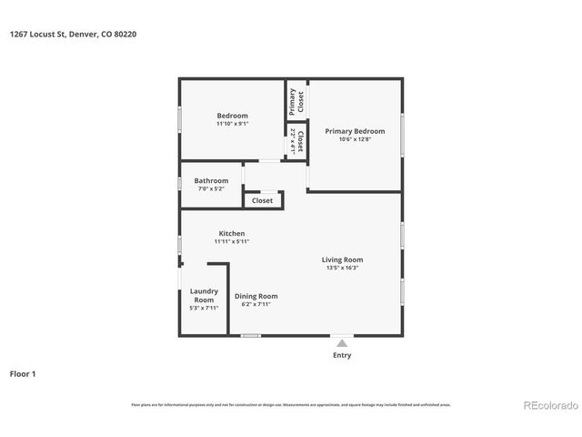 1267 Locust St, Denver, CO 80220