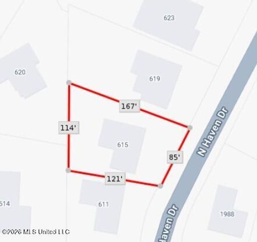 615 N Haven Drive, Biloxi, MS 39532