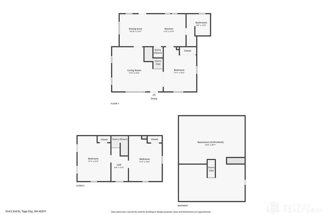 514 S 3rd Street, Tipp City, OH 45371