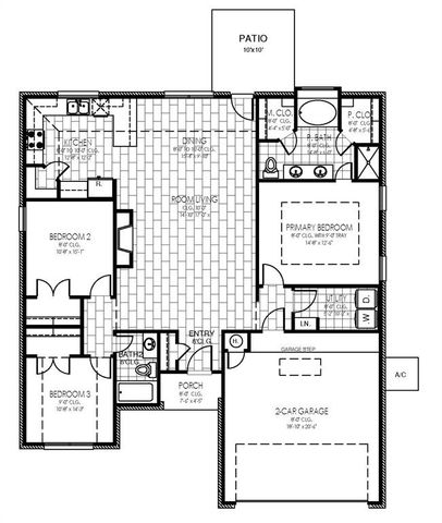 2553 Turtle Way, Midwest City, OK 73130