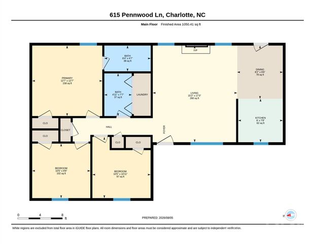 615 Pennwood Lane, Charlotte, NC 28215