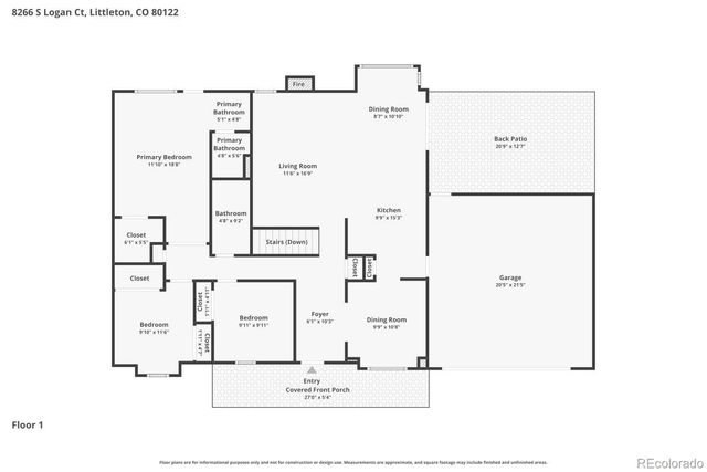 8266 S Logan Court, Littleton, CO 80122