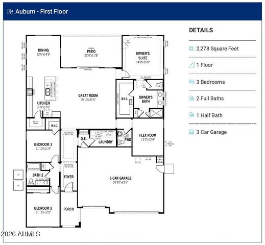 19173 W Palmaritas Drive, Waddell, AZ 85355