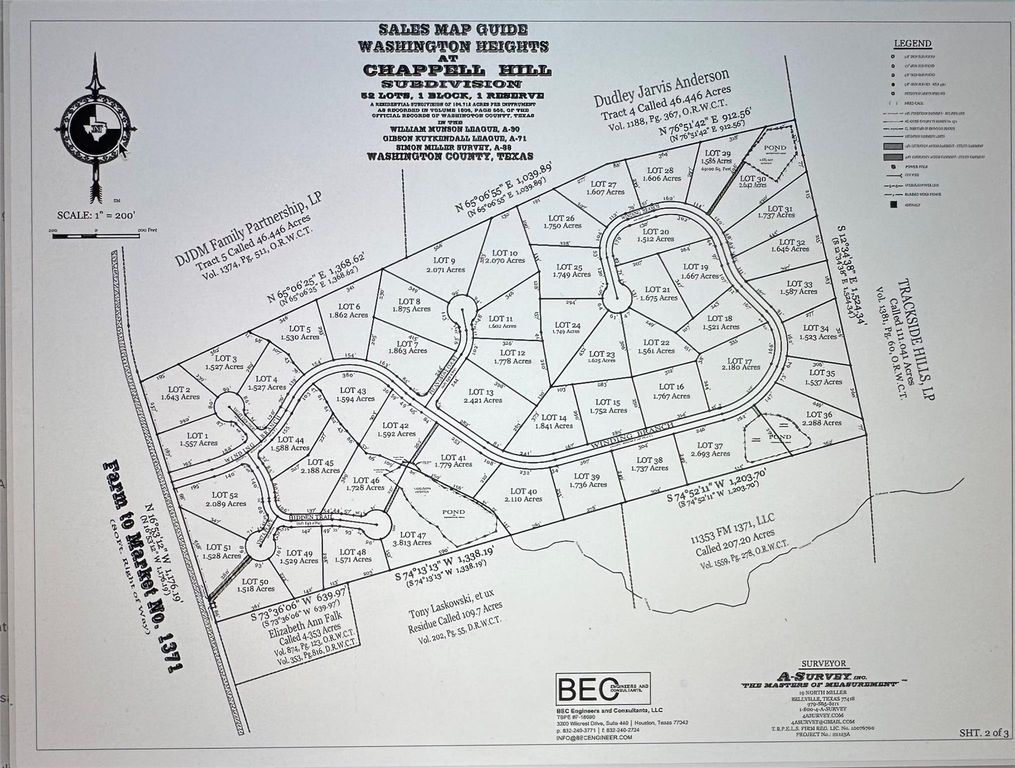 Image 4 of property listing at 000 Lot 29 Winding Branch, Chappell Hill, TX 77426
