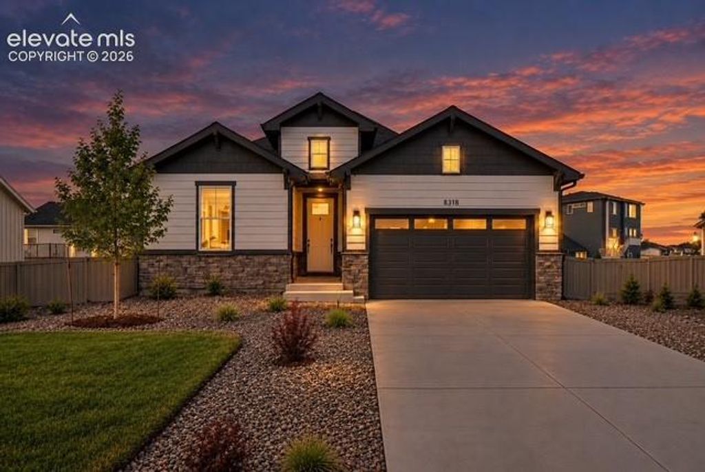 8318 Sam Bass Drive, Colorado Springs, CO 80908 — exterior
