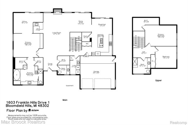 1603 Franklin Hills Drive 1, Bloomfield Hills, MI 48302