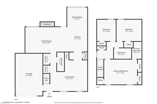 1984 Stillwood LN, Virginia Beach, VA 23456