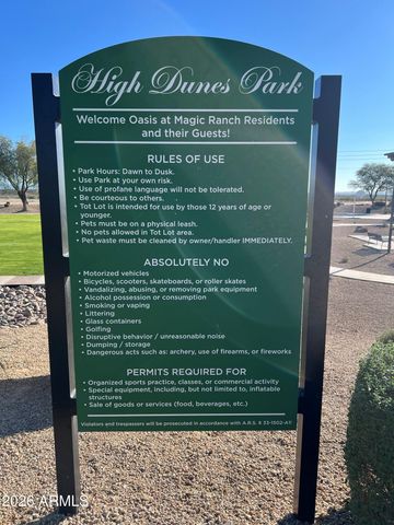 23941 N HIGH DUNES Drive, Florence, AZ 85132