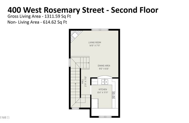 400 W Rosemary Street Unit 401, Chapel Hill, NC 27516