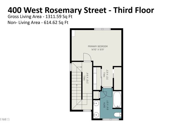 400 W Rosemary Street Unit 401, Chapel Hill, NC 27516