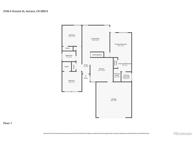 2746 S Uravan St, Aurora, CO 80013