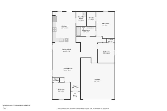 4073 Congaree Lane, Indianapolis, IN 46235