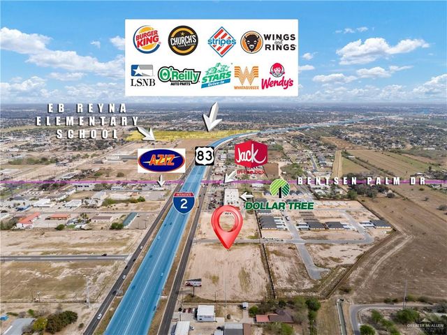 Lot 1 W Palma Vista Drive, Palmview, TX 78572
