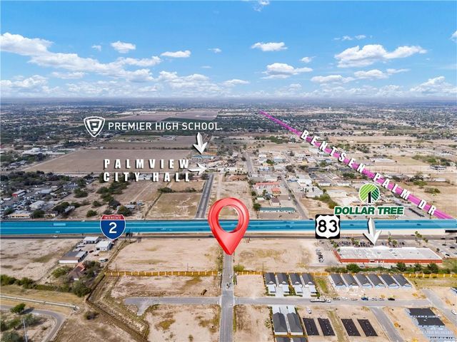 Lot 1 W Palma Vista Drive, Palmview, TX 78572