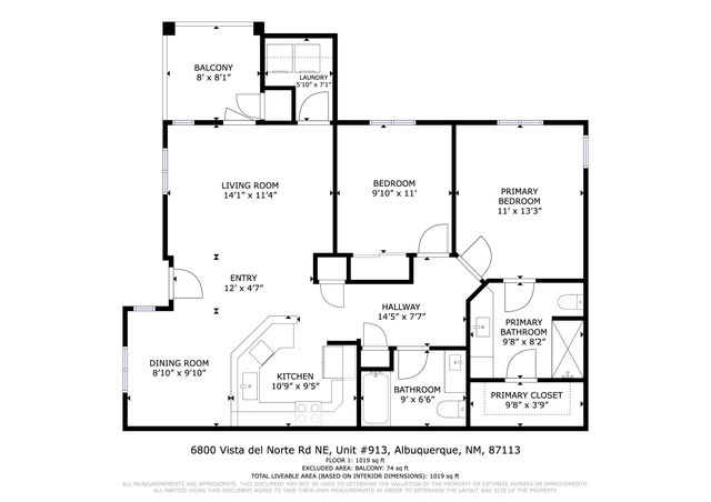 6800 Vista Del Norte Road NE 913, Albuquerque, NM 87113