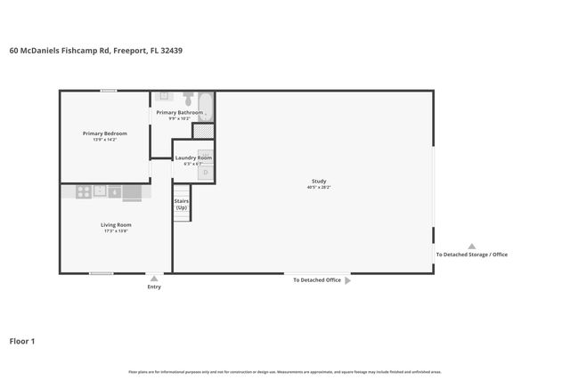 60 McDaniels Fishcamp Road, Freeport, FL 32439
