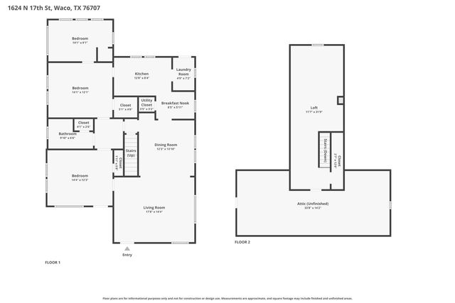 1624 N 17th Street, Waco, TX 76707