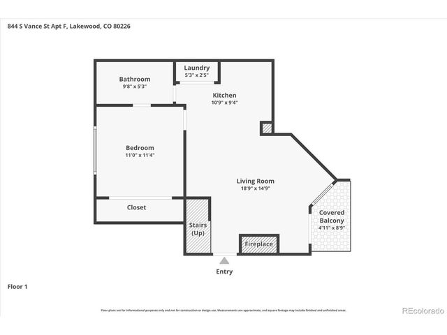 844 S Vance St F, Lakewood, CO 80226