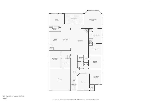 1004 Hezekiah LN, Leander, TX 78641