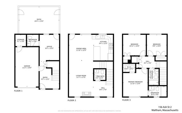 156 Ash Street 2, Waltham, MA 02453